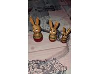 Дървени фигурки "декоративни" от соц периода