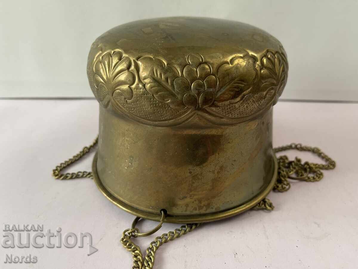 Μεταλλική κρεμαστή γλάστρα - 5