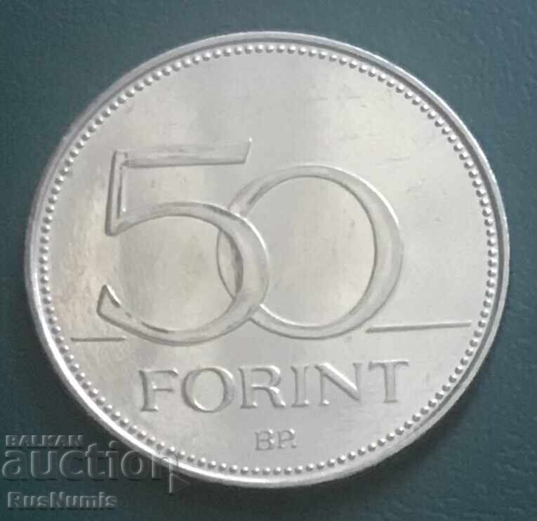 Ουγγαρία. 50 φιορίνια 2019. Παγκόσμιο Πρωτάθλημα Ξιφασκίας με τιμή € 3.00 | 5.87 BGN