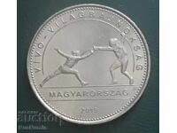 Ουγγαρία. 50 φιορίνια 2019. Παγκόσμιο Πρωτάθλημα Ξιφασκίας