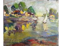 ΓΕΝΤΣΟ ΠΟΥΛΕΒ ΠΑΛΑΙΟ ΒΟΥΛΓΑΡΙΚΟ ΕΛΑΙΟΓΡΑΦΙΑ