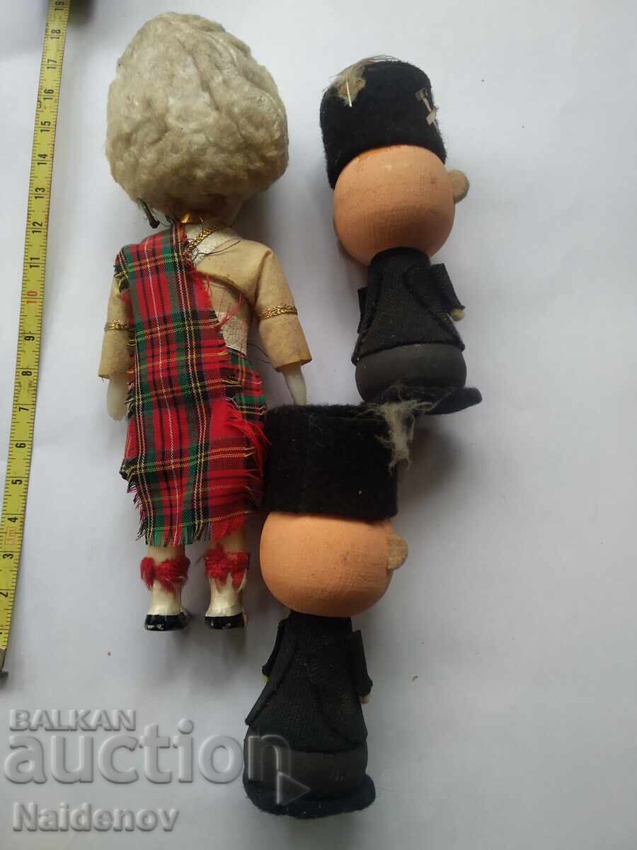 Păpușă costum popular Scoțian și soldați - 5