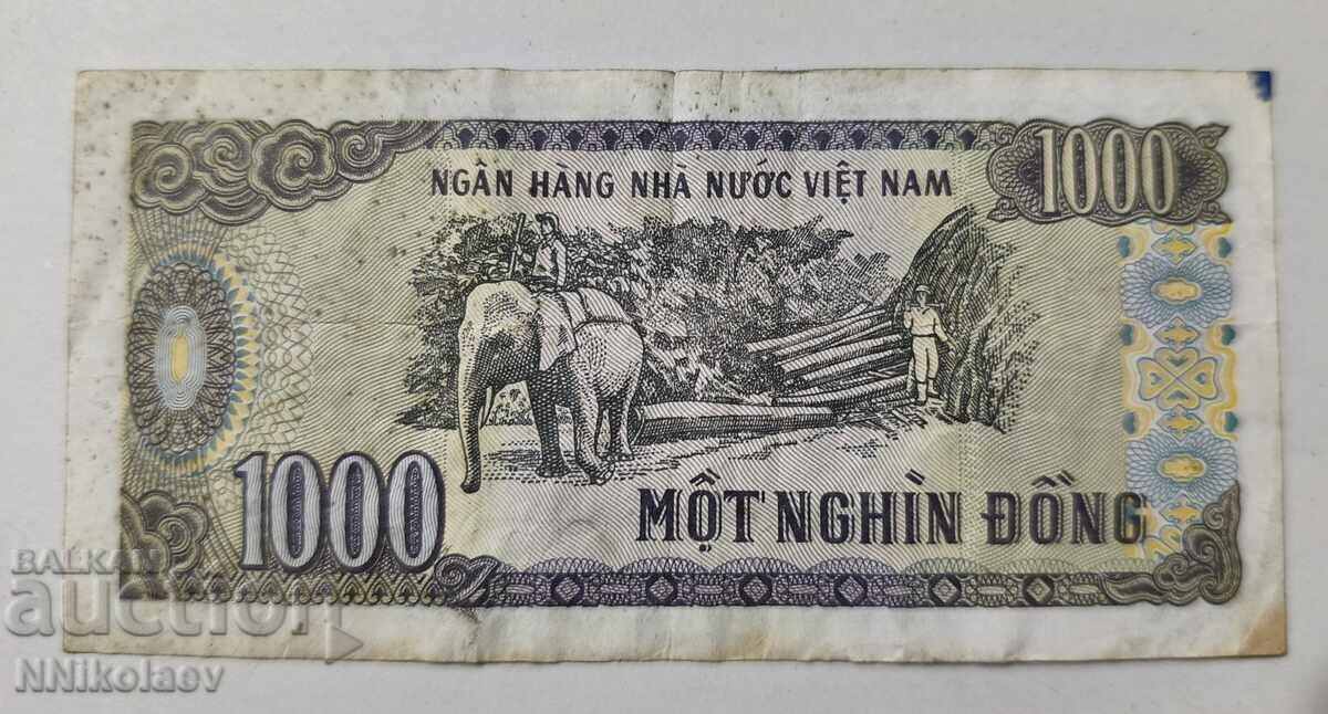 Δημοπρασία 1000 δονγκ Βιετνάμ 1988 g