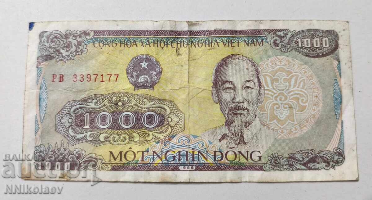 1000 δονγκ Βιετνάμ 1988 g - 5