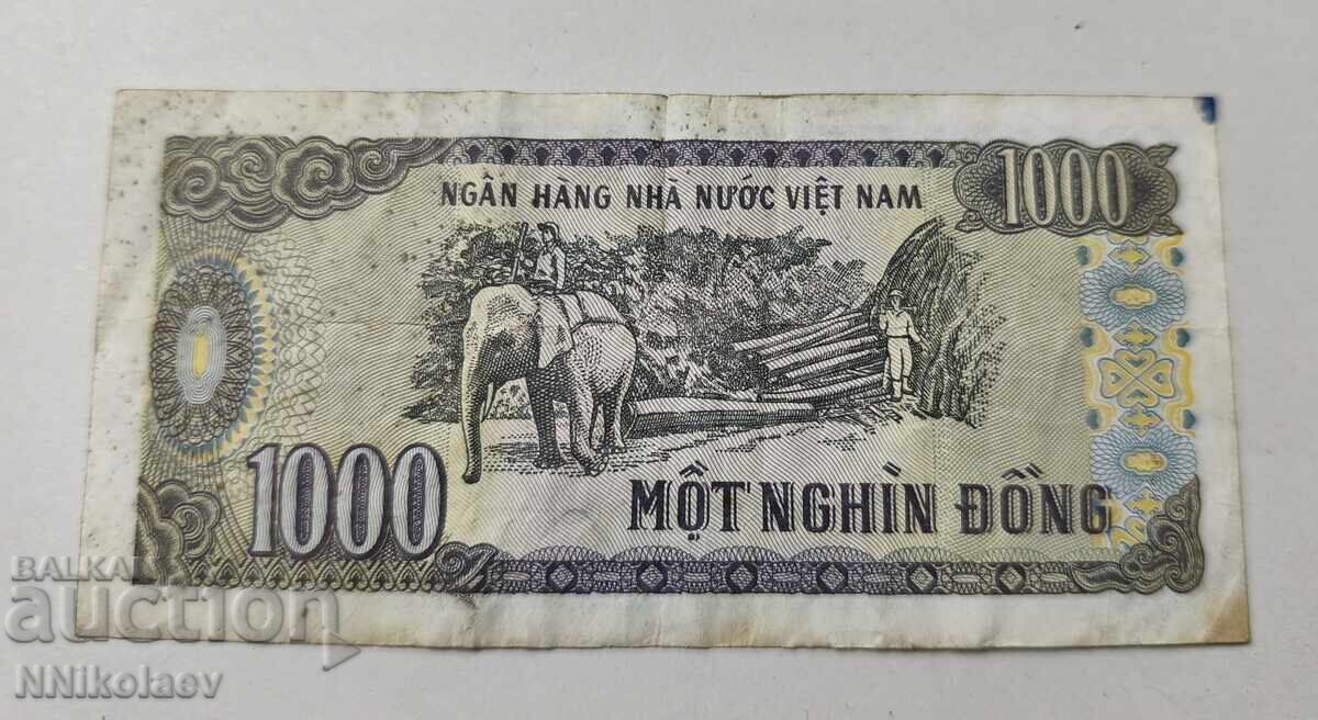 1000 δονγκ Βιετνάμ 1988 g