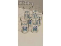 Чаши 6 броя Нови