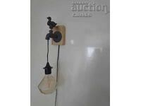 Industrial decorative wall lamp