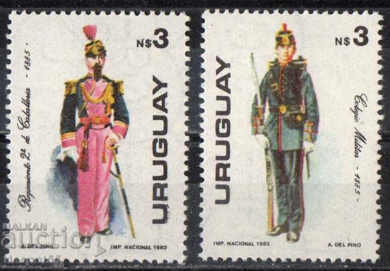 1983. Ουρουγουάη. Ημέρα του Στρατού 1983. Ουρουγουάη. Ημέρα του Στρατού