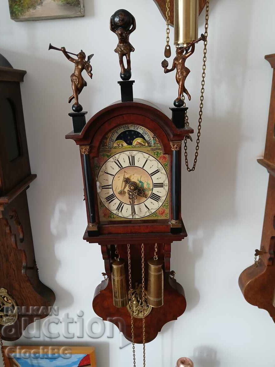 Dutch  Short Frisian wall clock