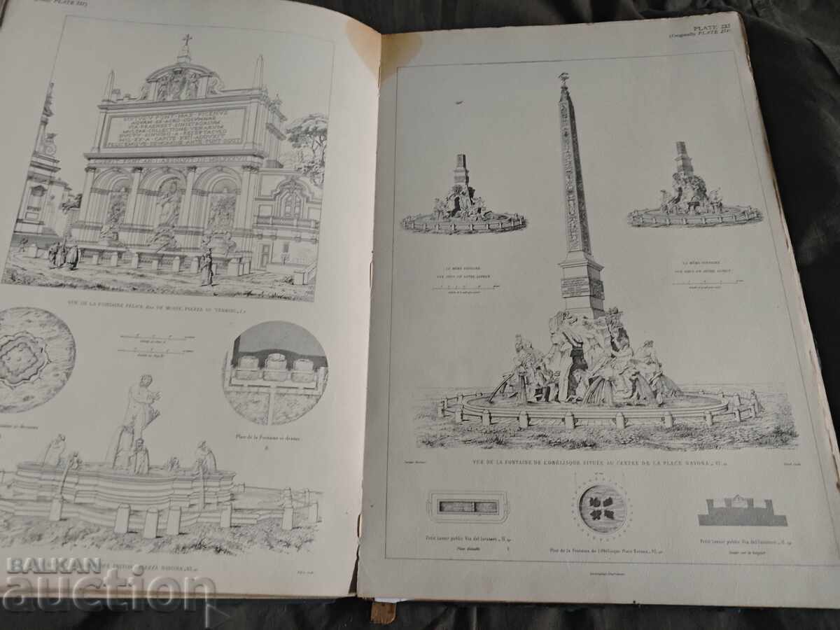 Κτίρια της σύγχρονης Ρώμης Paul Letarouilly τόμος 4 - 5