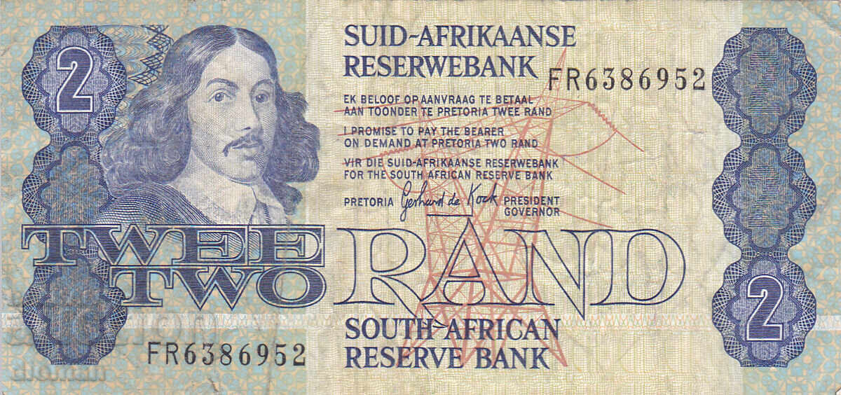 dioman - AFRICA DE SUD - 2 RAND