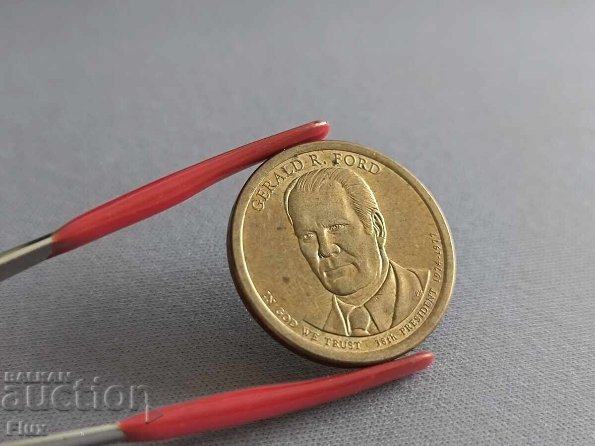 Monedă - SUA - 1 dolar (Gerald Ford) UNC | 2016 Monedă - SUA - 1 dolar (Gerald Ford) UNC | 2016