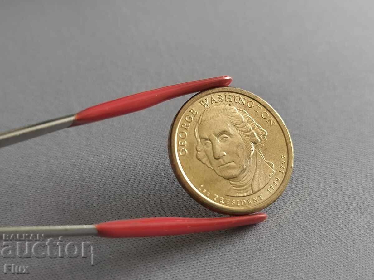 Monedă - SUA - 1 dolar (George Washington) UNC | 2007
