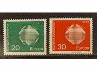 Germania 1970 Europa CEPT MNH