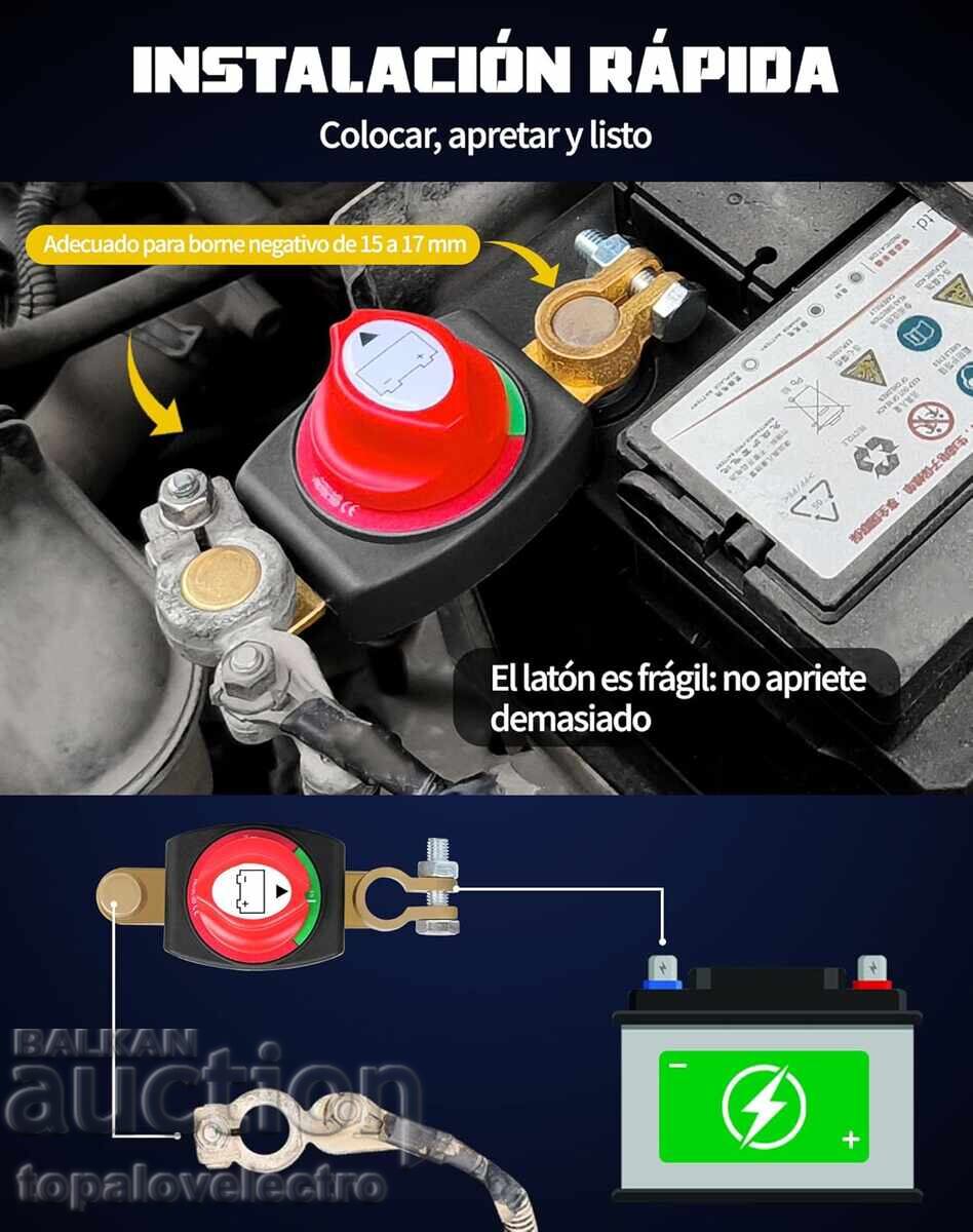 Delivery of NEW! Waterproof Battery Disconnect Switch 12V/24V/48V up to 300 Delivery of NEW! Waterproof Battery Disconnect Switch 12V/24V/48V up to 300