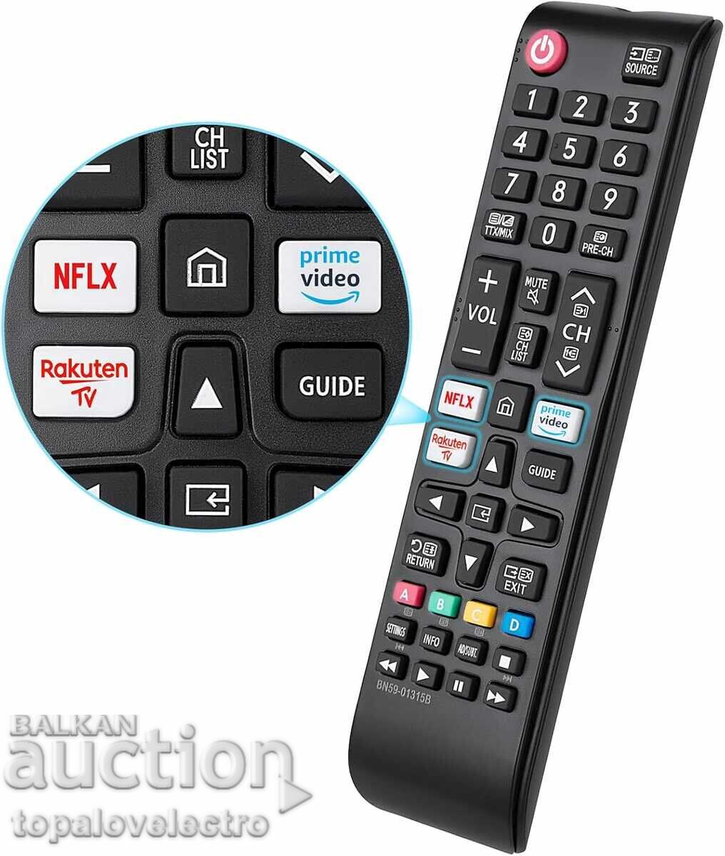 NOU! Telecomandă pentru Samsung Smart TV, 4K UHD, Q