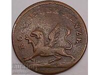 3 πφεννίγκ Μεκλεμβούργο-Ρόστοκ 1815 Γερμανία ελεύθερη πόλη