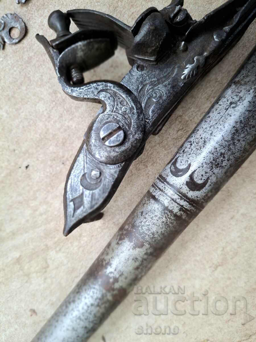 Mecanism pentru pistol cu cremene, pușcă, șașină, pușcă cu cremene cu preț € 340.00 | 664.98 BGN