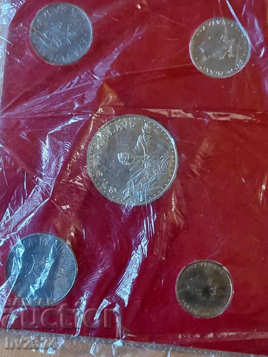 Σετ νομισμάτων και γραμματοσήμων Βατικανού Πάπας Ιωάννης Παύλος Β' με τιμή € 40.00 | 78.23 BGN