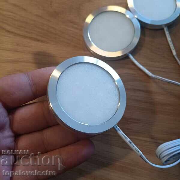 Delivery of NEW! LED cabinet lighting, spotlights - set of 4 pcs., n Delivery of NEW! LED cabinet lighting, spotlights - set of 4 pcs., n