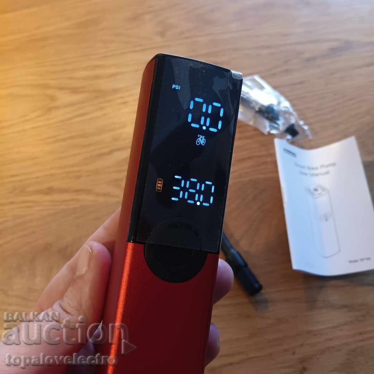 НОВА! Електрическа помпа за гуми Woowind BP188 150 PSI с авт - 5 НОВА! Електрическа помпа за гуми Woowind BP188 150 PSI с авт - 5