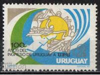 1981. Uruguay. 100 de ani de la aderarea la UPU