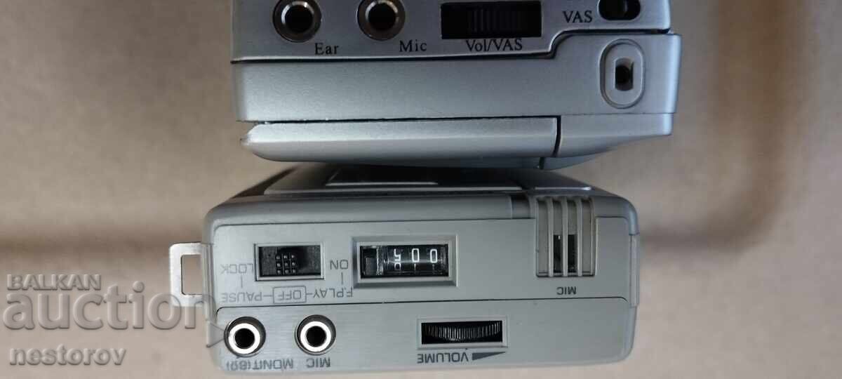 ДВА МИНИКАСЕТОФОНА - 5 ДВА МИНИКАСЕТОФОНА - 5