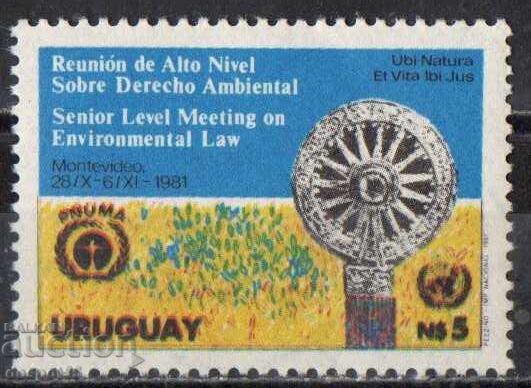 1981. Уругвай. Среща на високо ниво по екологично право. 1981. Уругвай. Среща на високо ниво по екологично право.