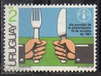 1981. Uruguay. Ziua Mondială a Alimentației