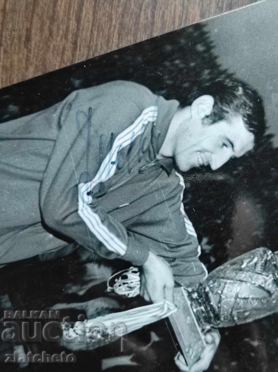 Доставка на Снимка на Димитър Пенев с АВТОГРАФ. 1971