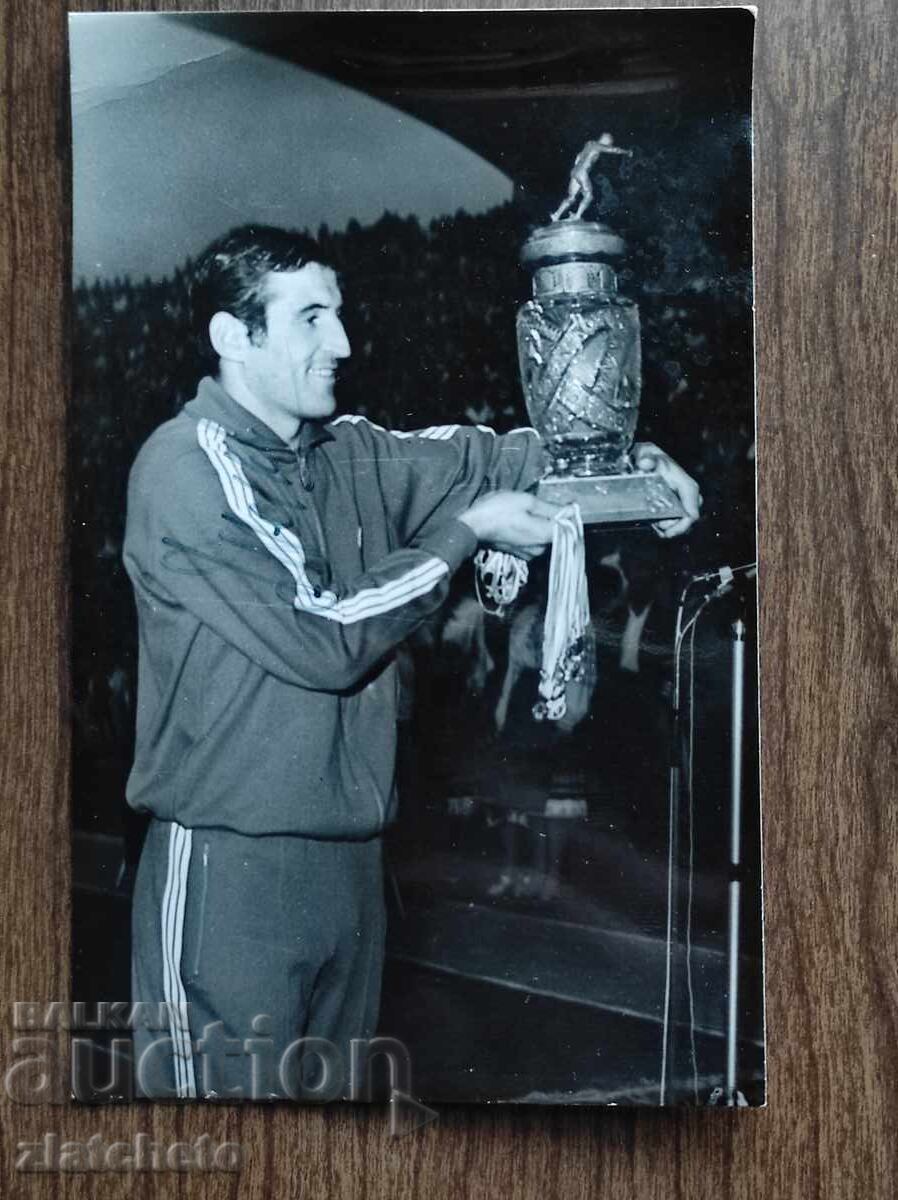 Снимка на Димитър Пенев с АВТОГРАФ. 1971