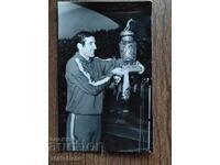 Снимка на Димитър Пенев с АВТОГРАФ. 1971