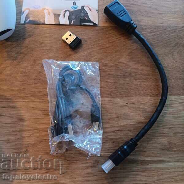 ΝΕΟ! Ρετρό κονσόλα με 21700+ παιχνίδια + 2 ασύρματα χειριστήρια - 6