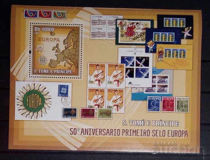 Σάο Τομέ 2006 Μπλοκ Ευρώπη CEPT Μουσική MNH Σάο Τομέ 2006 Μπλοκ Ευρώπη CEPT Μουσική MNH