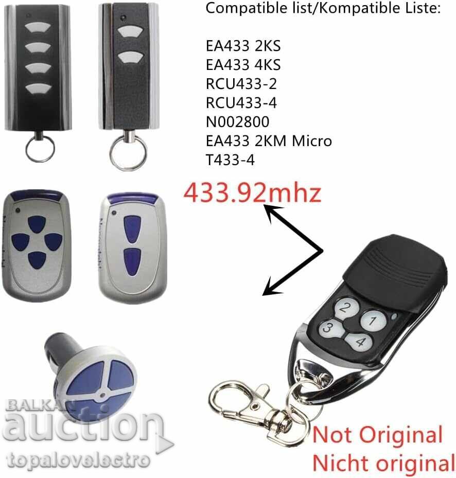 НОВО! Дистанционно управление 433.92 MHz за гаражни врати 2 с цена € 7.00 | 13.69 лв.