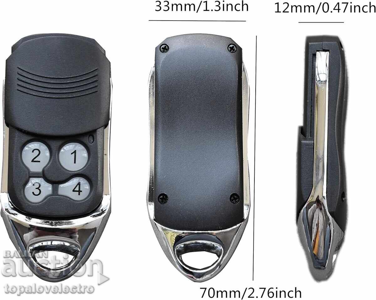 Доставка на НОВО! Дистанционно управление 433.92 MHz за гаражни врати 2