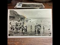 Μπουργκάς παραλία 1945 Πάσκοφ καρτ ποστάλ Βασίλειο Βουλγαρίας