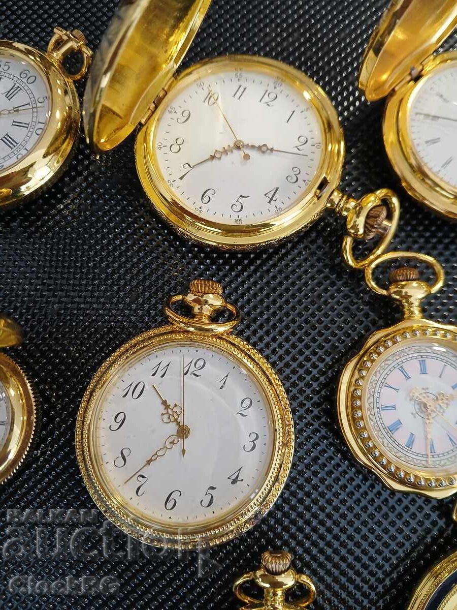 Licitație 12 ceasuri de buzunar Licitație 12 ceasuri de buzunar