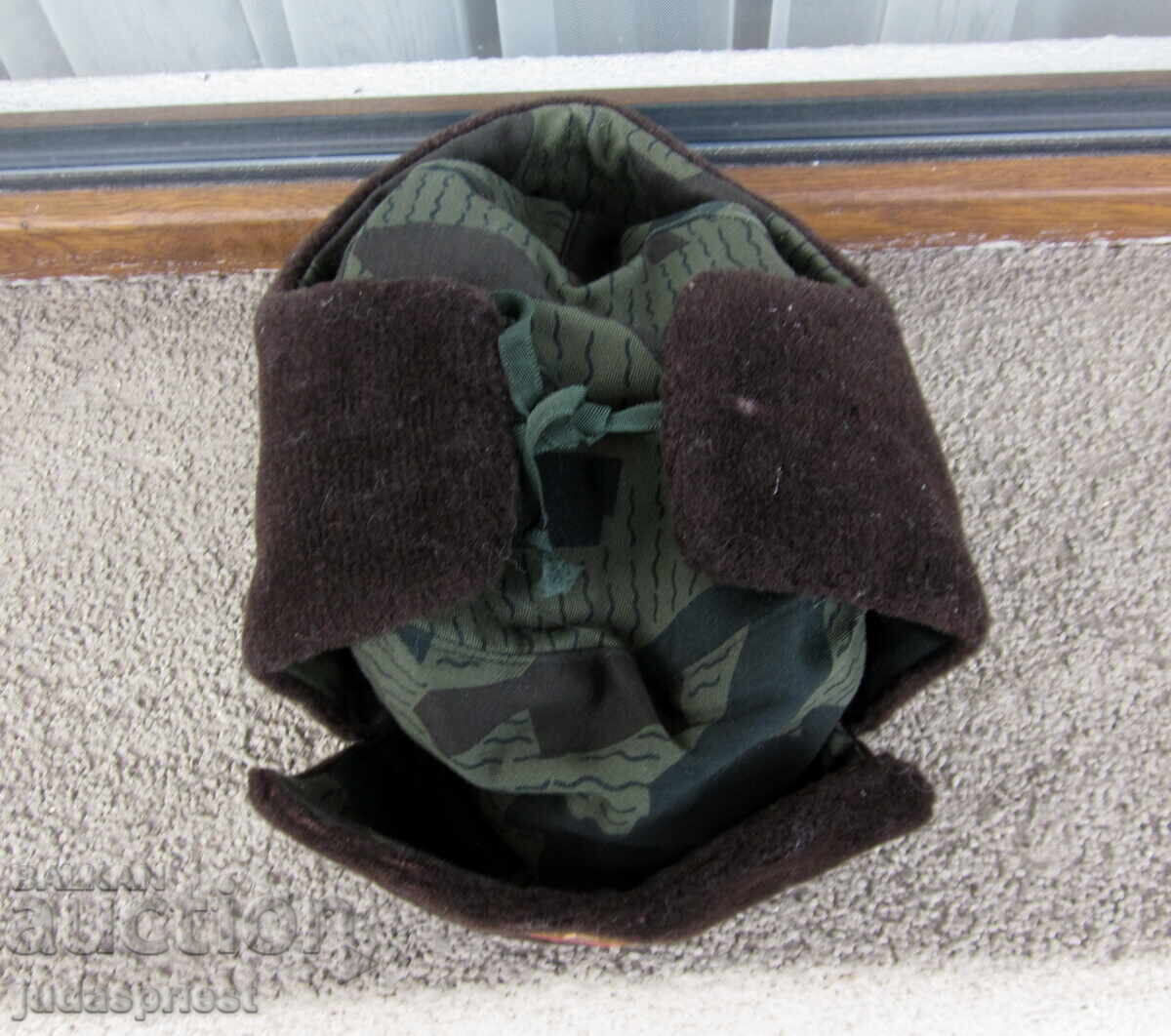 Bulgarian military winter wool camouflage Ushanka hat with price € 15.00 | 29.34 BGN