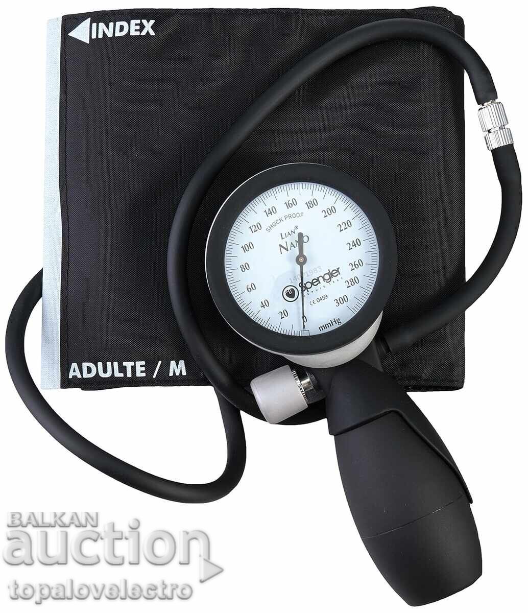 НОВ! Механичен апарат за кръвно налягане за възрастни (M)