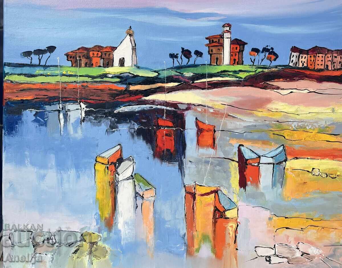 Peisaj marin abstract Sozopol