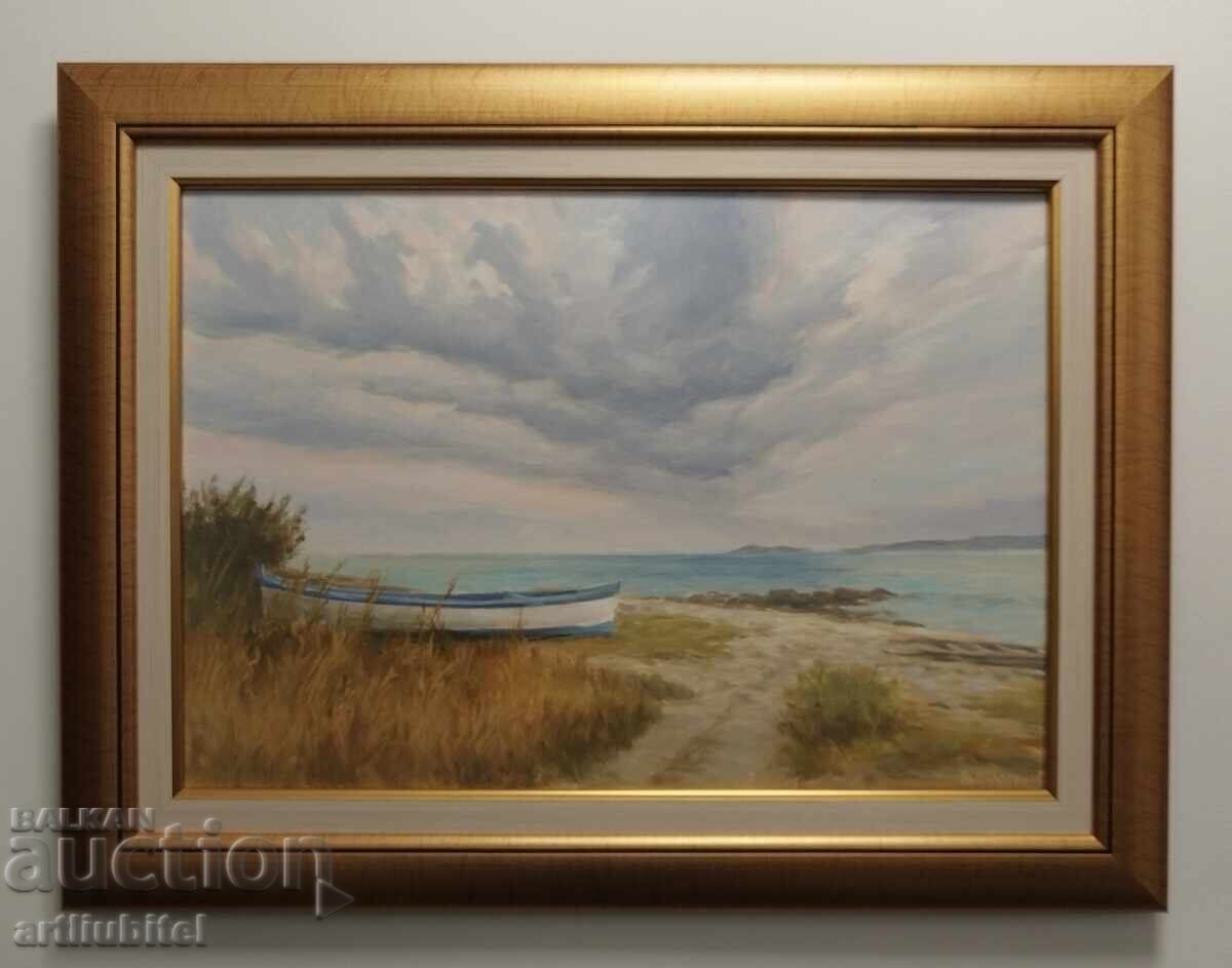 Anatoli Panagonov - oil paints on canvas, 48 x 63 cm