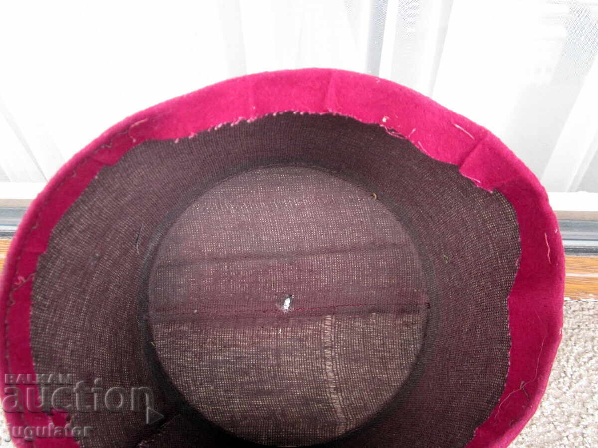 Authentic old men's fez hat for men's folk costume - 6 Authentic old men's fez hat for men's folk costume - 6