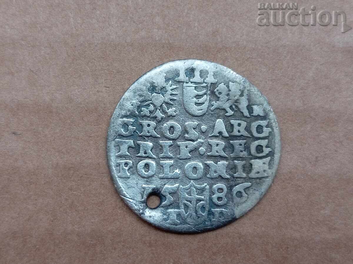 Monedă de argint Ștefan Batory - 6 Monedă de argint Ștefan Batory - 6