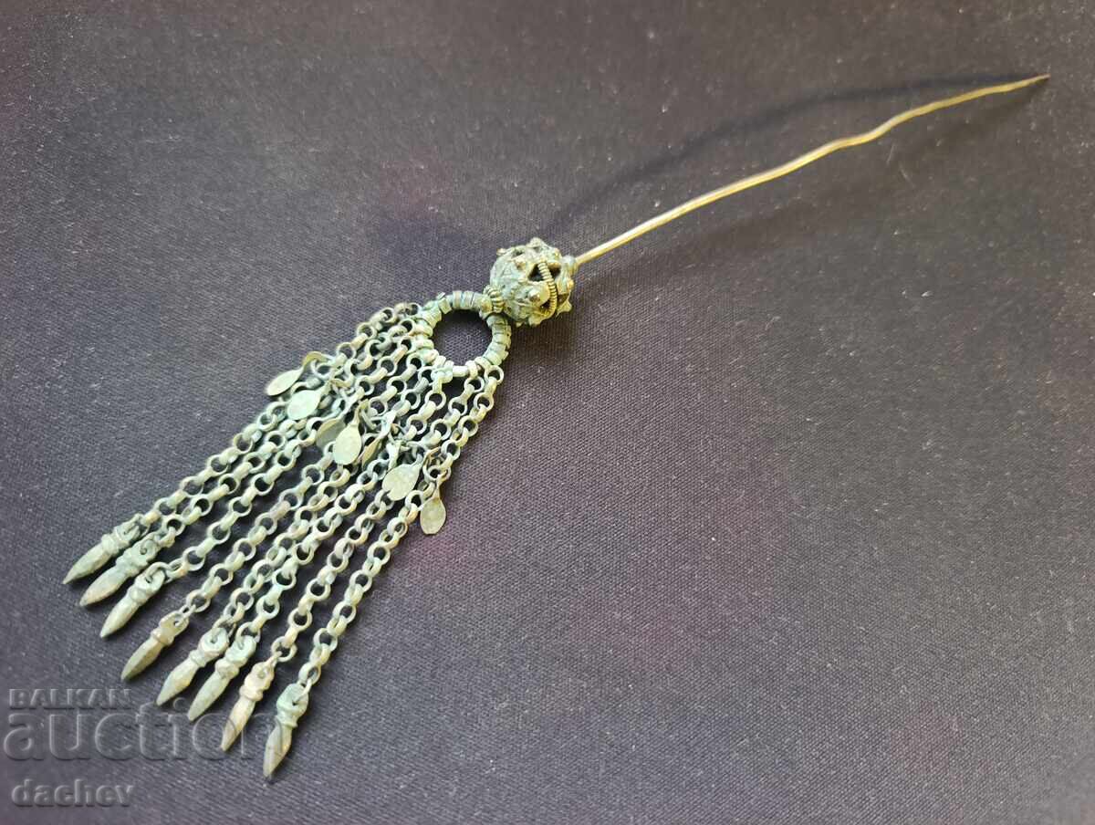 Revival Silver Hair Pin - Top Condition! Revival Silver Hair Pin - Top Condition!