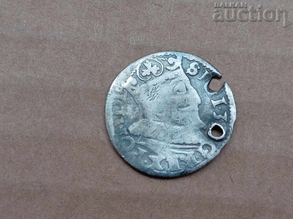 сребро Сигизмунд сребърна монета