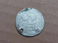 Monedă de argint Austria 10 creițari Austro-Ungaria