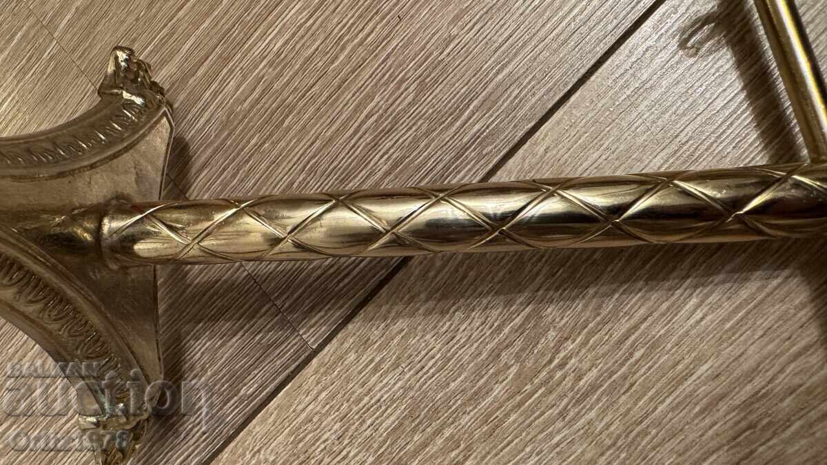 Παράδοση Αντίκα μπρούτζινη βάση κοσμημάτων – στυλ Chippendale, σπάνια! Παράδοση Αντίκα μπρούτζινη βάση κοσμημάτων – στυλ Chippendale, σπάνια!