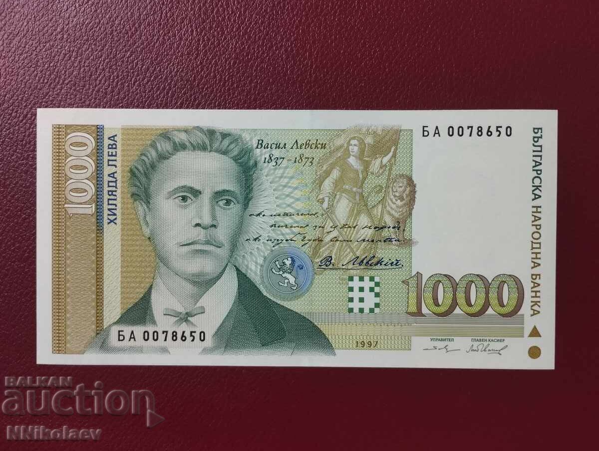 България 1000 лева 1997 г. UNC /c с цена € 2.56 | 5.01 лв.
