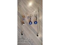 Set bijuterii, accesorii - Coliere, inele, brelocuri